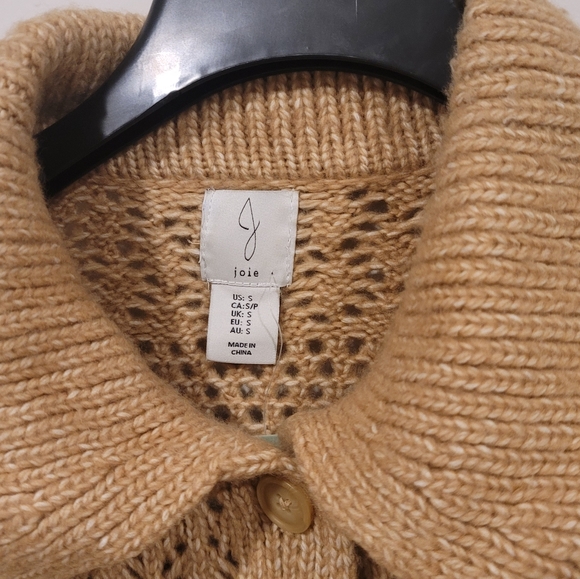 Joie knitted swearter Small size Tan color - Picture 4 of 5